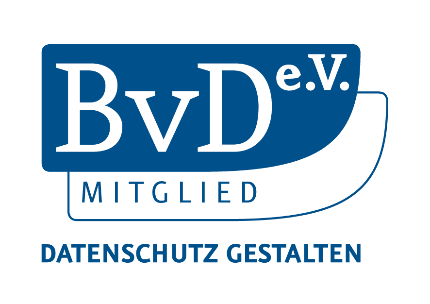 Mitglied im Berufsverband der Datenschutzbeauftragten Deutschlands (BvD) e.V.